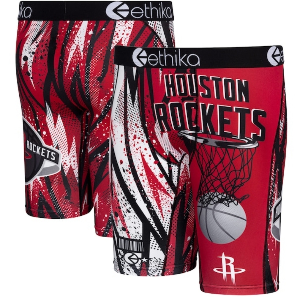 Ethika Houston Rockets Boxer Brief Underwear Size Medium